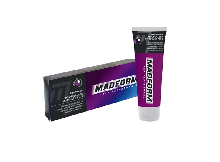 CREMA MAD RECUPERADOR MUSCULAR PLUS 120ML.